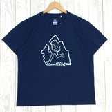 【Men's S ネイビー系】 Millet ( ミレー ) バックパッカー プリント Tシャツ MIV01719 Men's 化繊 ショートスリーブTシャツ クルーネック インナー シャツ トップス ウェア - 【公式】2ndGEAR（セカンドギア）Webショップ【登山用品・アウトドア用品専門 買取販売店】
