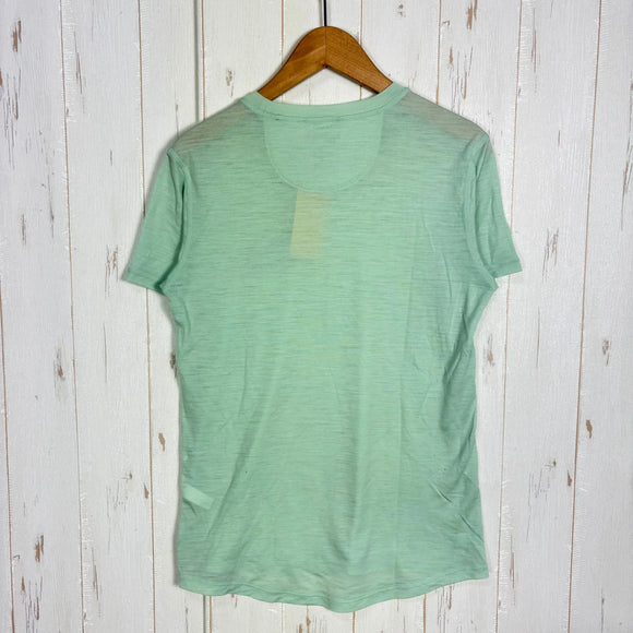 【Women's S グリーン系】 Patagonia ( パタゴニア ) ウィメンズ キャプリーン クール メリノ ブレンド グラフィック シャツ Women's Capilene Cool Merino Blend Graphic Shirt ウール混 吸湿発散 速