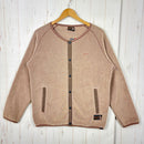 【Men's M カーキ系】 Rokx ( ロックス ) クラシック 200 フリース スナップ カーディガン WPD Classic 200 Fleece Snap Cardigan WPD RXMF224002 DARK KHAKI PIGMENT z0005-1