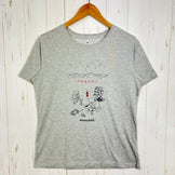 【Women's L グレー系】 Montbell ( モンベル ) ウィック ティー 長野 Wic Tee Nagano ご当地Tシャツ ポリエステル ウェア トップス インナー シャツ ショートスリーブTシャツ クルーネック 化繊 z00058793  化繊 ショ