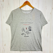【Women's L グレー系】 Montbell ( モンベル ) ウィック ティー 長野 Wic Tee Nagano ご当地Tシャツ ポリエステル ウェア トップス インナー シャツ ショートスリーブTシャツ クルーネック 化繊 z00058793  化繊 ショ