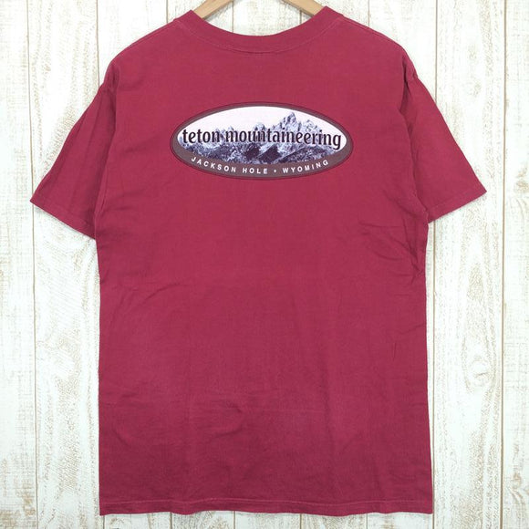【Men's M レッド系】 ティートンマウンテニアリング Tシャツ 生産終了モデル teton mountaineering International Men's 化繊 ショートスリーブTシャツ クルーネック インナー シャツ トップス ウェア - 【公式】2ndGEAR（セカンドギア）Webショップ【登山用品・アウトドア用品専門 買取販売店】
