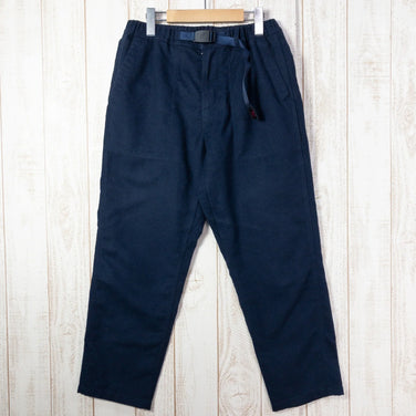 【Men's S ネイビー系】 Gramicci ( グラミチ ) ウール ルーズ テーパード パンツ Wool Loose Tapered Pants ポリエステル GUP-17F022 Men's Double Navy ウール ロングパンツ ボトムス ウェア - 【公式】2ndGEAR（セカンドギア）Webショップ【登山用品・アウトドア用品専門 買取販売店】