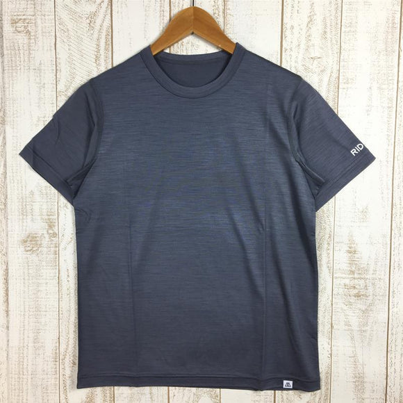 【Men's S グレー系】 Ridge Mountain Gear ( リッジマウンテンギア ) メリノ ベーシック Tシャツ ショートスリーブ Merino Basic Tee Short Sleeve メリノウール クルーネック Men's Steel Gr - 【公式】2ndGEAR（セカンドギア）Webショップ【登山用品・アウトドア用品専門 買取販売店】