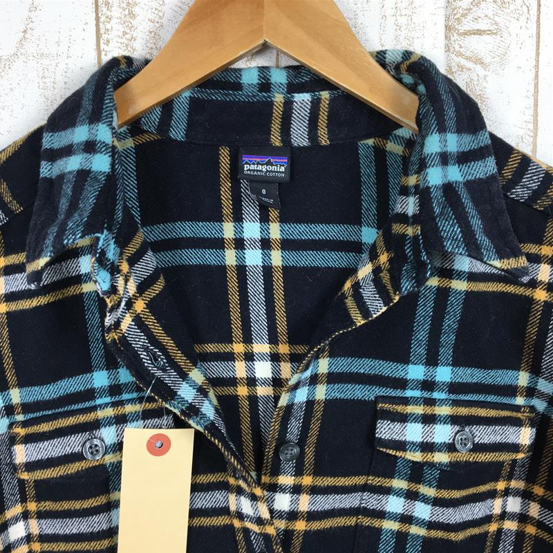 【Women's0 ネイビー系】 Patagonia ( パタゴニア ) フィヨルド フランネル シャツ Fjord Flannel Shirt レディース 53915 International Women's  コットン ロングスリーブシャツ インナー シャツ ト