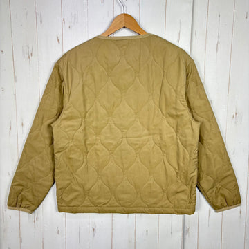 【Men's S ベージュ系】 Rokx ( ロックス ) キルト カーディガン インスレーテッド ポーラテック パワー フィル Quilt Cardigan Insulated Polartec Power Fill RXMF234024 R21 TAN z000 - 0