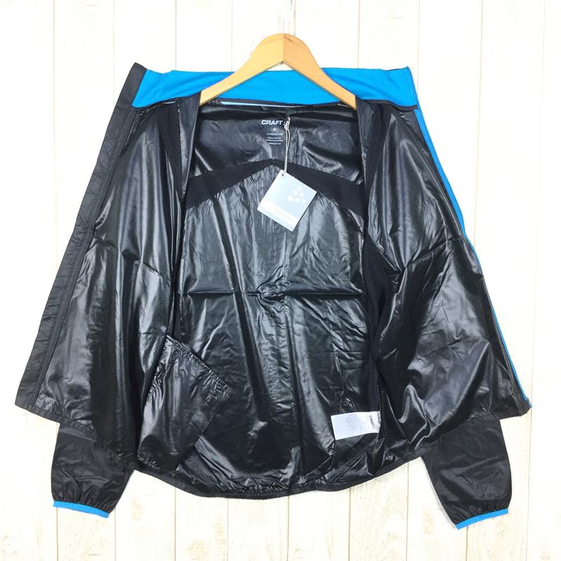 【男款M黑色】Craft Performance Run Featherlight Jacket Pr Featherlight Jacket Wind Shell 1900639 国际男款 9330 黑色/火焰