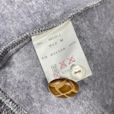 Sanseisha 男士中灰色 Caravan 针织抓绒背心。这款涤纶抓绒背心是任何造型的完美搭配。产品代码：z00054614。