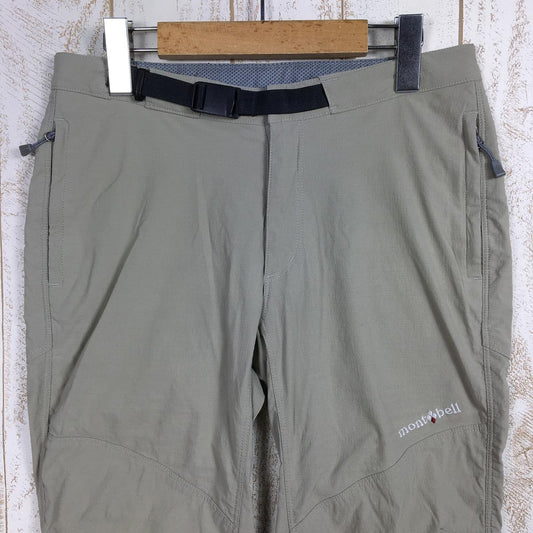 【女款M短象牙色】Montbell Sunny Side Pants Soft Shell 1105487 亚洲女式软壳长裤 下装