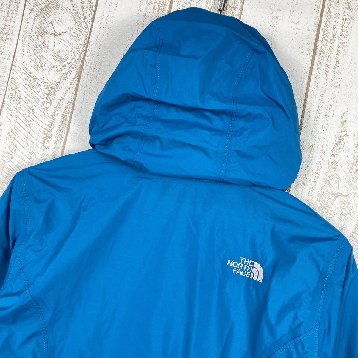 [女式 M 蓝色] The North Face Resolve 夹克雨衣 Hyvent2L 连帽衫 NPW01208 国际女式 Rain Shell Out