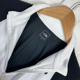The North Face 男款 Hybrid Delta 拉链衫，M 码，白色。涤纶，长袖衬衫，合成纤维。(z00053919)