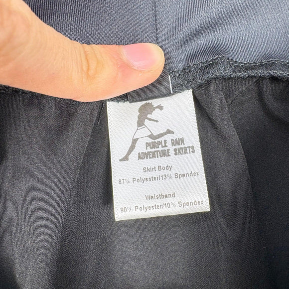 【Women's XS ブラック系】 Purple Rain Adventure Skirts（パープルレイン アドベンチャースカート） ブラック スカート Black Skirt ポリエステル ウェア ボトムス スカート z00055461  スカート ボトムス ウェア