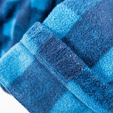 Columbia Men's Navy Full-Zip Check Fleece Jacket, Polyester, Tops, Outerwear, Jacket, Fleece, z00053301