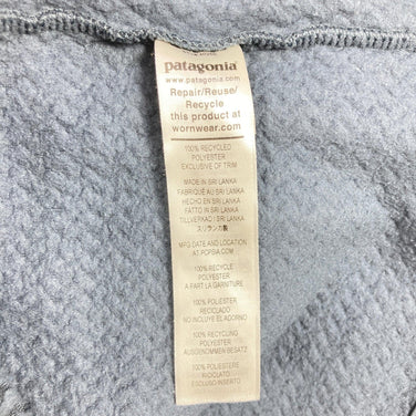 [女士小号海军蓝] 2022 Patagonia R1 Air Zip Neck SMDB 涤纶羊毛夹克 (z00053513)