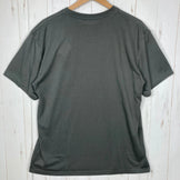 [Unisex XL Gray] Actibase 1-point Logo Tee Polyester Wear Tops Inner Shirt Short Sleeve T-shirt Crew Neck Synthetic z00054790 Synthetic Short Sleeve T-shirt