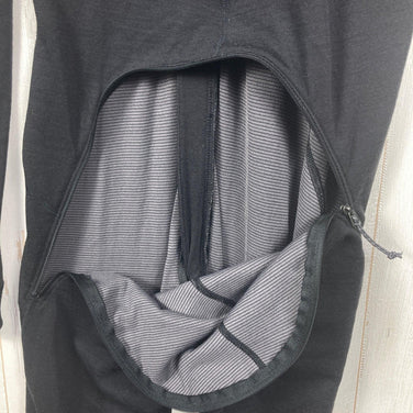 【Men's S ブラック系】 The North Face ( ザ・ノースフェイス ) ウール ベースレイヤー ワンピース Wool Base Layer One-Piece サミットシリーズ 欧米規格モデル メリノウール ウェア トップス アウター ジャケット