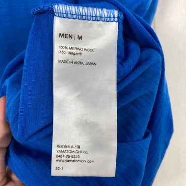【Men's M ブルー系】 Yamatomichi ( 山と道 ) 100% ライトメリノ タンクトップ 100% Light Merino Tank Top メリノウール ウェア トップス インナー シャツ タンクトップ ノースリーブシャツ z00060980