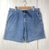 【Men's M ブルー系】 1990s Gramicci ( グラミチ ) ショート クライミングパンツ Short Climbing Pants 旧タグ ビンテージ オリジナル 入手困難 クライミングショーツ アメリカ製 ボックスロゴ コットン ウェア ボトム