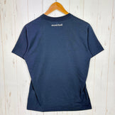 【Men's S ネイビー系】 Montbell ( モンベル ) ウィック ティー 大阪府、奈良県、和歌山県にまたがるダイヤモンド・トレール Wic T 入手困難 ご当地Tシャツ ポリエステル ウェア トップス インナー シャツ ショートスリーブTシャツ クルーネ