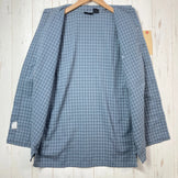 【男士 S 蓝色系】1990年代 Patagonia ( 巴塔哥尼亚 ) Puckerwear Shirt 停产型号 稀有 衣服 上衣 内搭 短袖衬衫 合成纤维 z00053387 合成纤维 衬