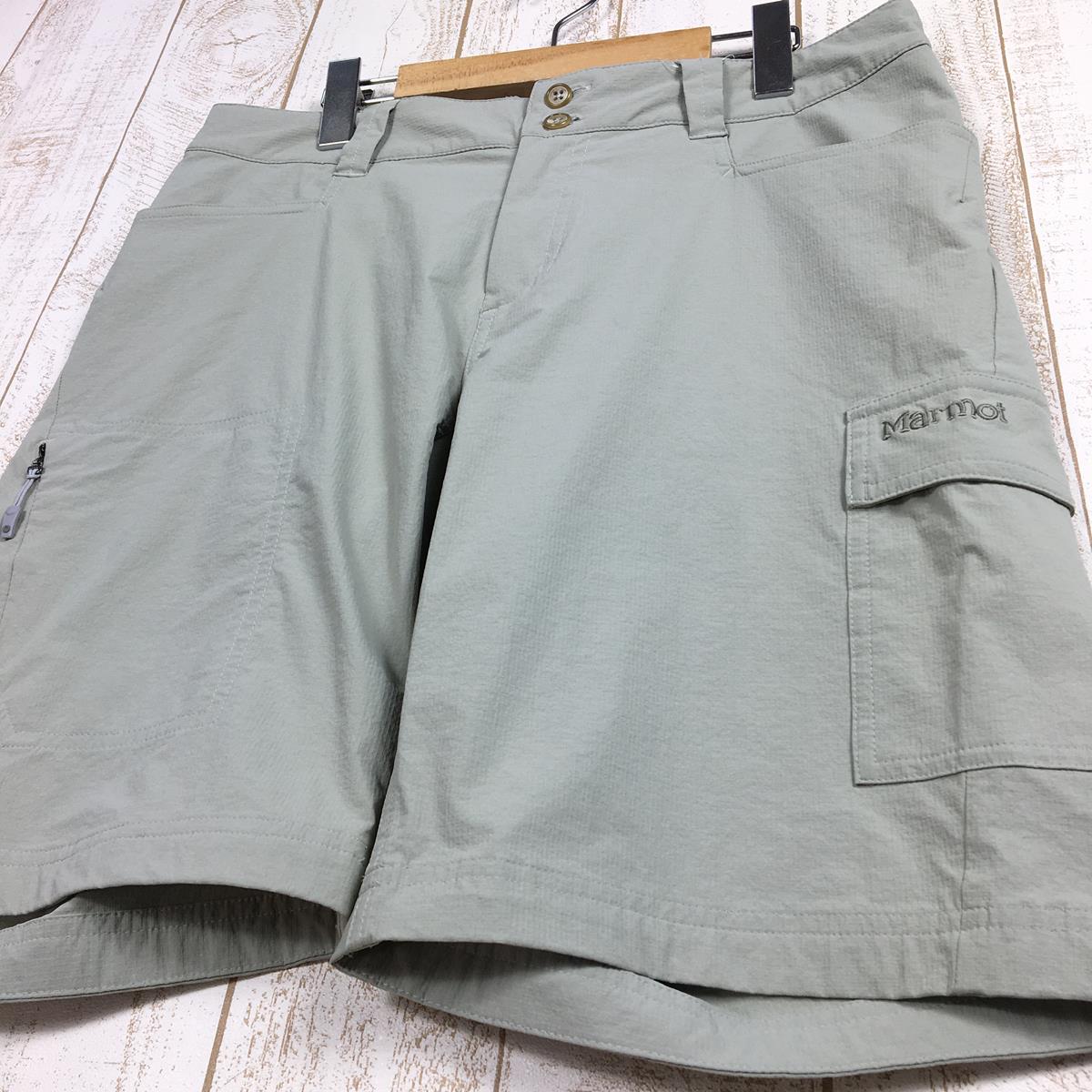 【女式XL象牙色】Marmot Steep Half Pant 软壳工装裤 MJP-S6559W 亚洲女式软壳短裤下装