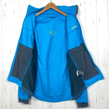 【男式 M 蓝色系】 Norrona ( 老人头 ) Falketind Warm1 Jacket Caribbean Blue 聚酯 ウェア 上衣 外套 夹克 抓绒 z00058707