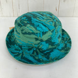 【Unisex S/M グリーン系】 2024 Patagonia ( パタゴニア ) ウェーブフェアラー バケツ ハット Wavefarer Bucket Hat WPCC / Water People Banner: Cliffs and Waves Conifer