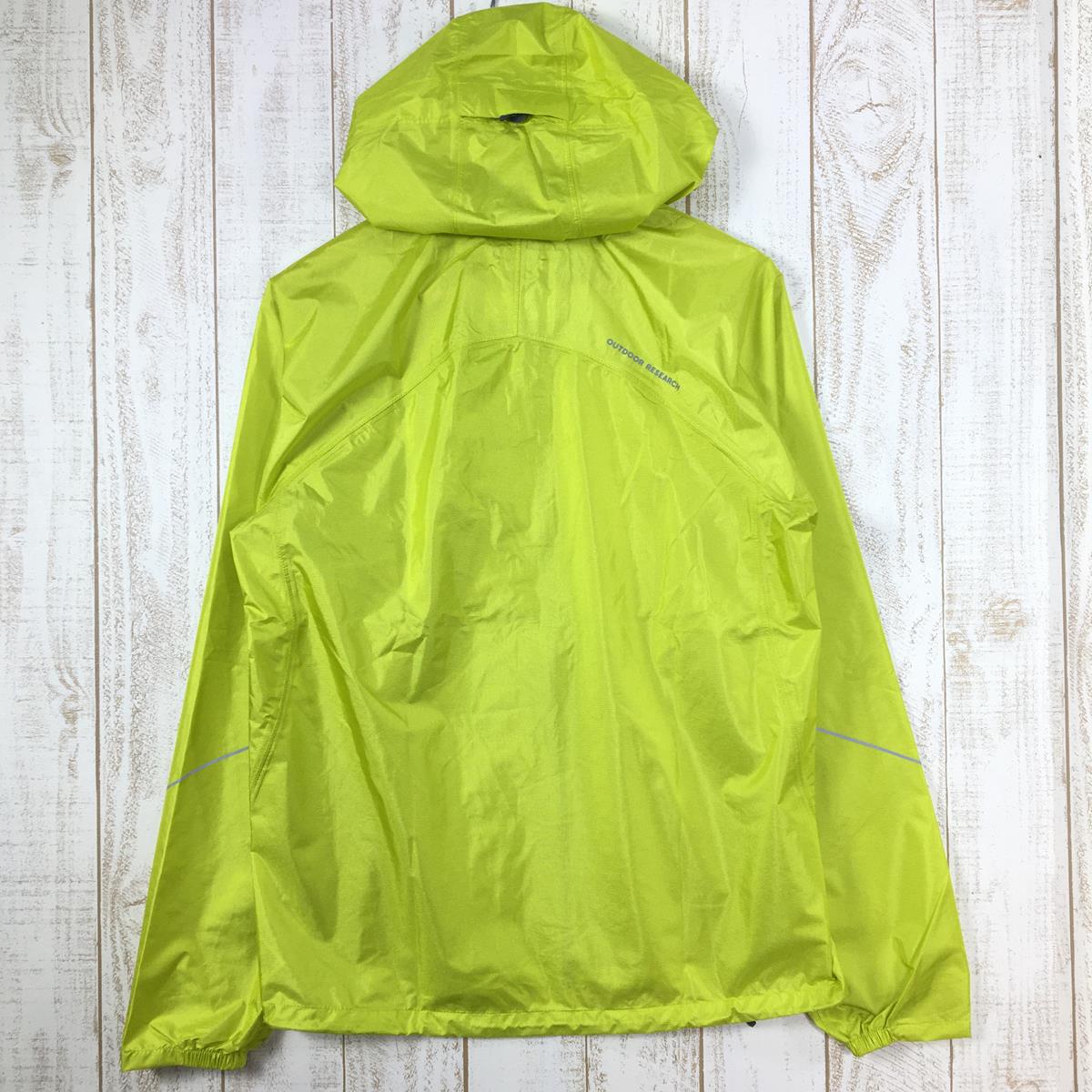 【Men's S イエロー系】 Outdoor Research ( アウトドアリサーチ ) ヘリウム レイン ジャケット Helium Rain Jacket パーテックスシールド防水透湿 レインシェル フーディ 275386/19842910 Internati