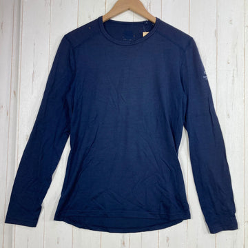 【Men's L ネイビー系】 Icebreaker ( アイスブレーカー ) オアシス ロングスリーブ クルー Oasis LS Crew メリノウール ウェア トップス インナー シャツ ロングスリーブTシャツ クルーネック ウール z00059360  ウール