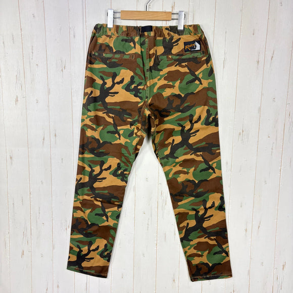 【Men's M カーキグリーン系】 Rokx ( ロックス ) カモフラージュ ストリート パンツ Camouflage Street Pant RXMF201103 WOODLAND z00056128 WOODLAND コットン ロングパンツ ボトムス ウェア