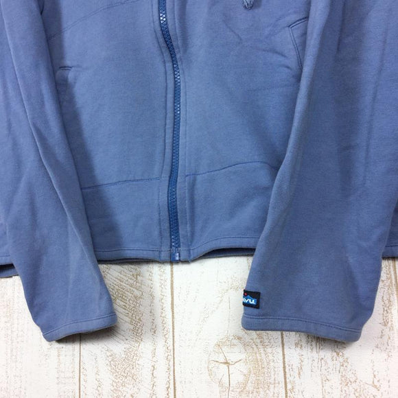 【Unisex M ブルー系】 Kavu ( カブー ) ストレッチ コットン スウェット フルジップ パーカー Unisex コットン フーディ インナー シャツ トップス ウェア - 【公式】2ndGEAR（セカンドギア）Webショップ【登山用品・アウトドア用品専門 買取販売店】