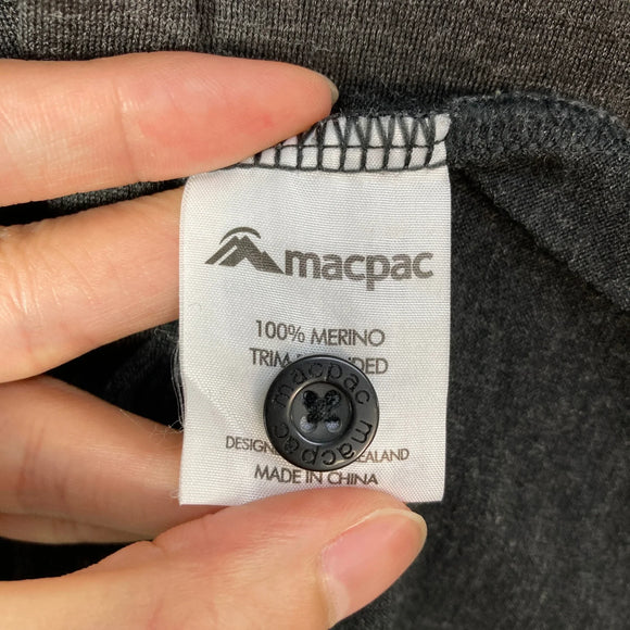 【Men's S グレー系】 Macpac ( マックパック ) メリノウール ショートスリーブ ポロ Merino Wool Short Sleeve Polo メリノウール ウェア トップス インナー シャツ ショートスリーブシャツ ウール z00055465