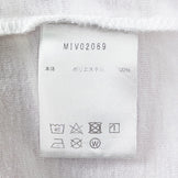 Men's Medium White Millet Insect Barrier M Logo Short Sleeve T-Shirt, Polyester, Top, Undershirt