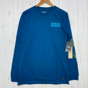 【Men's M ブルー系】 Mountain Hardwear ( マウンテンハードウェア ) ハイアルティテュード ロングスリーブ High Altitude Long Sleeve OM4891 102 z00058258 102 コットン ロングスリーブT