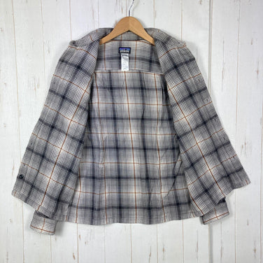 【Men's XS グレー系】 2013 Patagonia ( パタゴニア ) ロングスリーブ フィヨルドフランネルシャツ アジアンフィット Long-Sleeved Fjord Flannel Shirt - Asia Fit DWN 生産終了モデル 入手困難