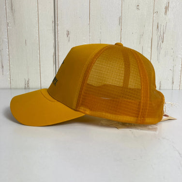 Arcteryx Logo Trucker Hat Quantum (One Size, Orange) - Discontinued Model, Hard to Find - Polyester, Clothing, Accessories, Headwear, Cap (z00053907)