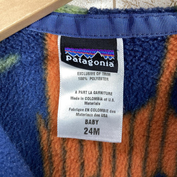 【Baby's 24M ネイビー系】 Patagonia ( パタゴニア ) ベビー シンチラ バンティング Baby Synchilla Bunting フリース カバーオール ロンパース おくるみ アニマル柄 60118 International Baby's - 【公式】2ndGEAR（セカンドギア）Webショップ【登山用品・アウトドア用品専門 買取販売店】