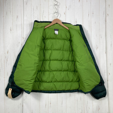 【Men's L グリーン系】 2007 Patagonia ( パタゴニア ) ダウン ジャケット Down Jacket Arboretum Green 生産終了モデル 入手困難 700フィルパワー グースダウン リップストップ ダウン ウェア トップス アウタ