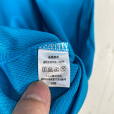 【Men's S ブルー系】 Teton Bros ( ティートンブロス ) TeT Tee テット ティー Turquoise ポリエステル ウェア トップス インナー シャツ ショートスリーブTシャツ クルーネック 化繊 z00055448 Turquoise