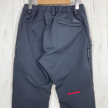 【Men's XS ブラック系】 Mammut ( マムート ) トレッカーズ アドバンスド パンツ Trekkers Advanced Pants ナイロン ウェア ボトムス ロングパンツ ソフトシェル z00057657  ソフトシェル ロングパンツ ボトムス ウ