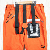 【Men's XL オレンジ系】 Daiwa（ダイワ） ゴアテックス ハードシェル パンツ GORE-TEX HardShell Pants ナイロン DR-1805P Asian Men's GORE-TEX-2L ( ゴアテックス・2レイヤー) ハードシェル ロ - 【公式】2ndGEAR（セカンドギア）Webショップ【登山用品・アウトドア用品専門 買取販売店】