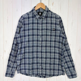 【Men's S ネイビー系】 Mammut ( マムート ) トロバット サマー ロングスリーブ シャツ アジアンフィット Trovat Summer Longsleeve Shirt AF Men ヘンプ混 オーガニックコットン Regular Fit ヘンプ