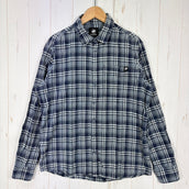 【Men's S ネイビー系】 Mammut ( マムート ) トロバット サマー ロングスリーブ シャツ アジアンフィット Trovat Summer Longsleeve Shirt AF Men ヘンプ混 オーガニックコットン Regular Fit ヘンプ