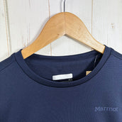 【Women's M ネイビー系】 Marmot ( マーモット ) マウント ベース レイヤー ロングスリーブ クルー ネック Mt Base Layer LS Crew Neck ポリエステル ウェア トップス インナー シャツ ロングスリーブTシャツ クルーネック