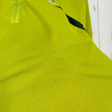 【Men's M グリーン系】 Finetrack ( ファイントラック ) ドラウト エア ジップネック Drought Air Zip Neck ポリエステル ウェア トップス インナー シャツ ロングスリーブシャツ 化繊 z00057914  化繊 ロングスリ