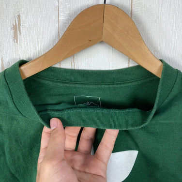 【Men's M Green】 Kavu Apple Tee Cotton Wear Tops Inner Shirt Short Sleeve T-shirt Crew Neck Cotton z00058407 Cotton Short Sleeve T-shirt Crew Neck