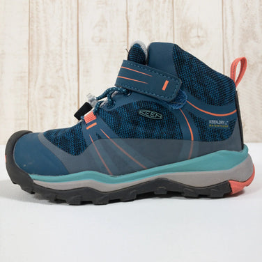 【Kid's 17.0cm ブルー系】 Keen ( キーン ) テラドーラ ミッド ウォータープルーフ Terradora Mid WP 1018385 Kid's 防水透湿機能 Aqua Sea | Coral トレッキングブーツ フットウェア - 【公式】2ndGEAR（セカンドギア）Webショップ【登山用品・アウトドア用品専門 買取販売店】