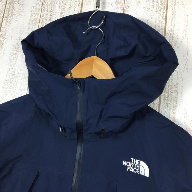 【男士S海军蓝】The North Face Climb Light Jacket Gore-Tex 雨壳连帽衫 NP62303 亚洲男士雨壳外套