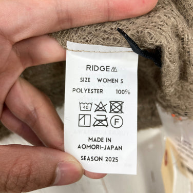 【Women's S ベージュ系】 Ridge Mountain Gear ( リッジマウンテンギア ) アルファ フルジップ フーディ Alpha Full Zip Hoodie Warm Taupe z00058923 Warm Taupe フリース アウター ジャ