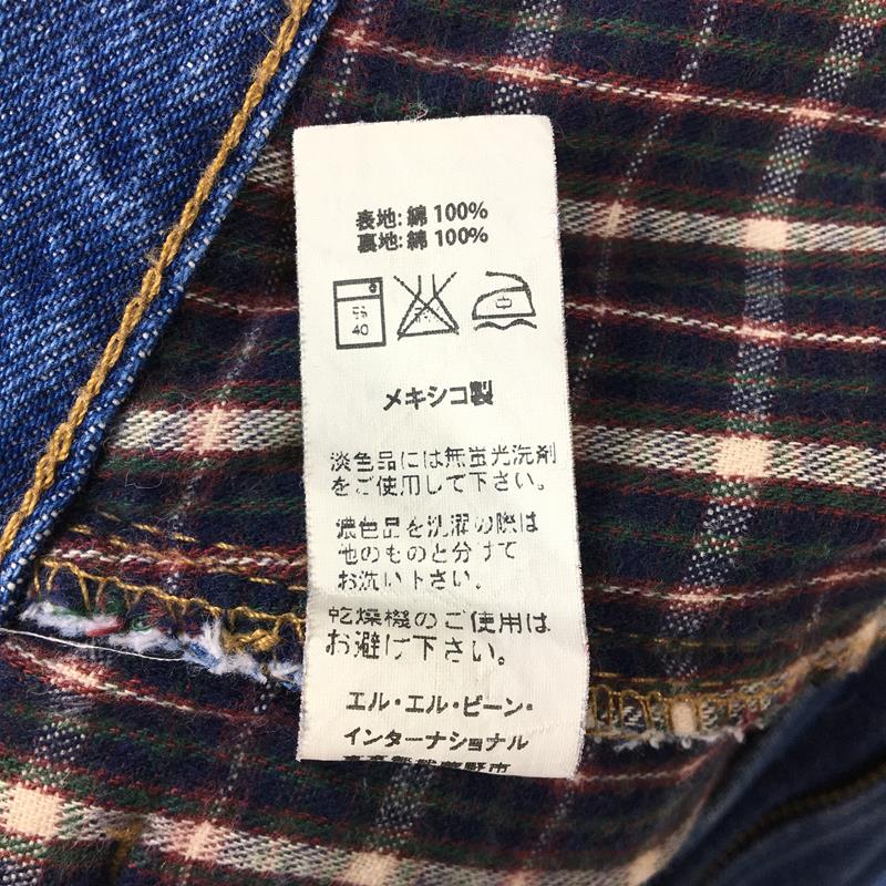 【男款31-30蓝色】Llbean Double L Jeans 经典版型法兰绒内衬牛仔长裤 100220 男士棉质